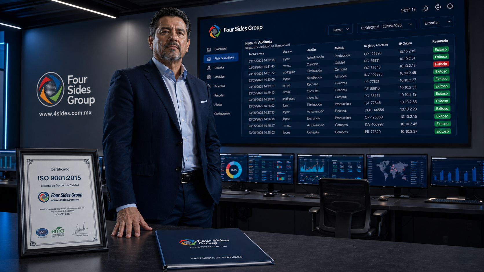 Sistemas operativos monitoreados con control total