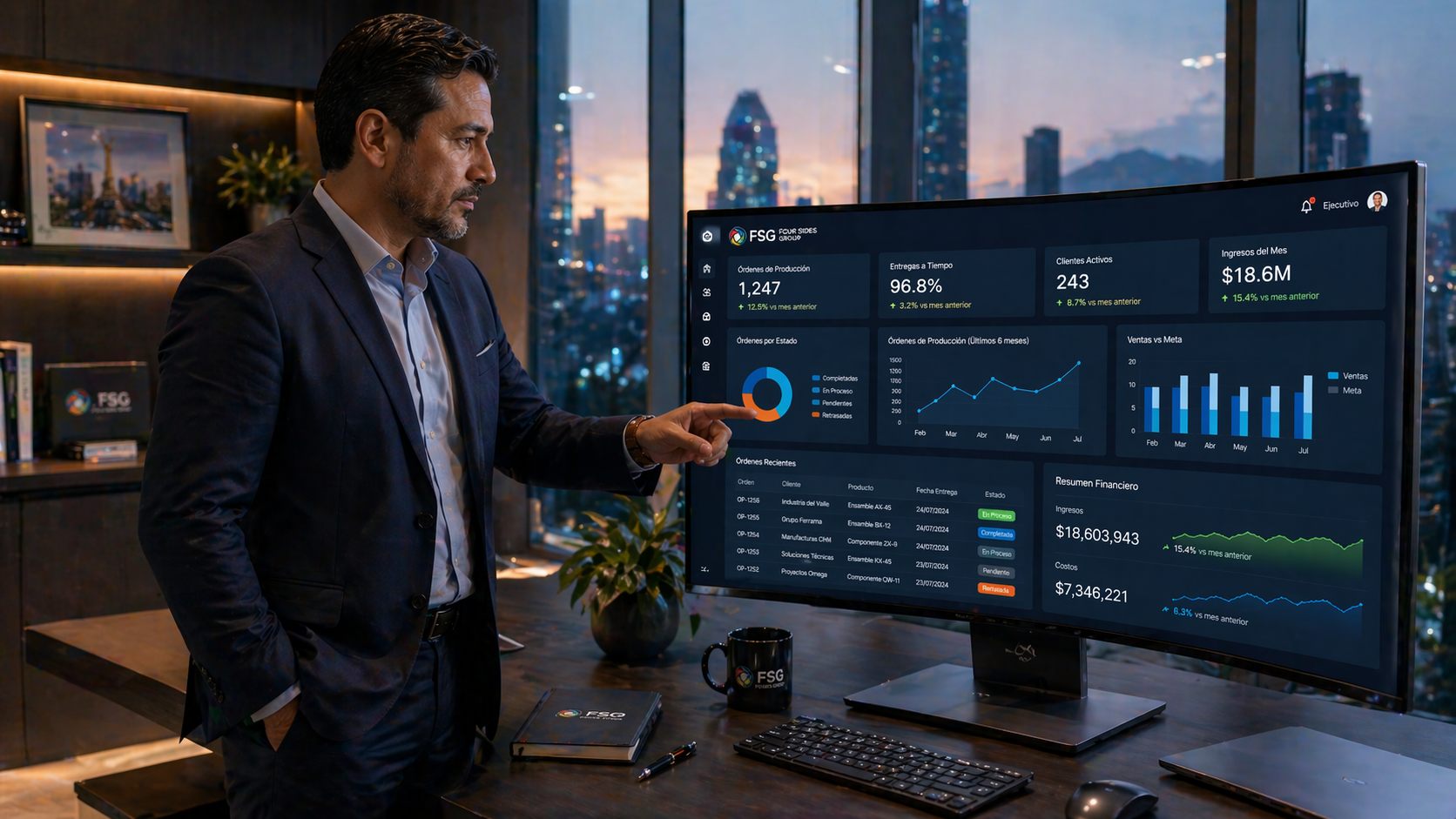 Software a la medida para operaciones complejas