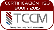 Certificación ISO 9001:2015 TCCM
